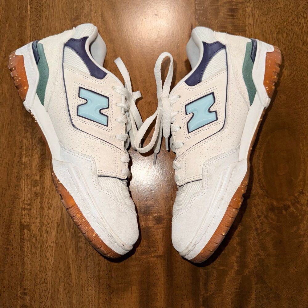 New Balance Womens 550 Sea Salt Winter Fog BBW550NB Women Size 9.5